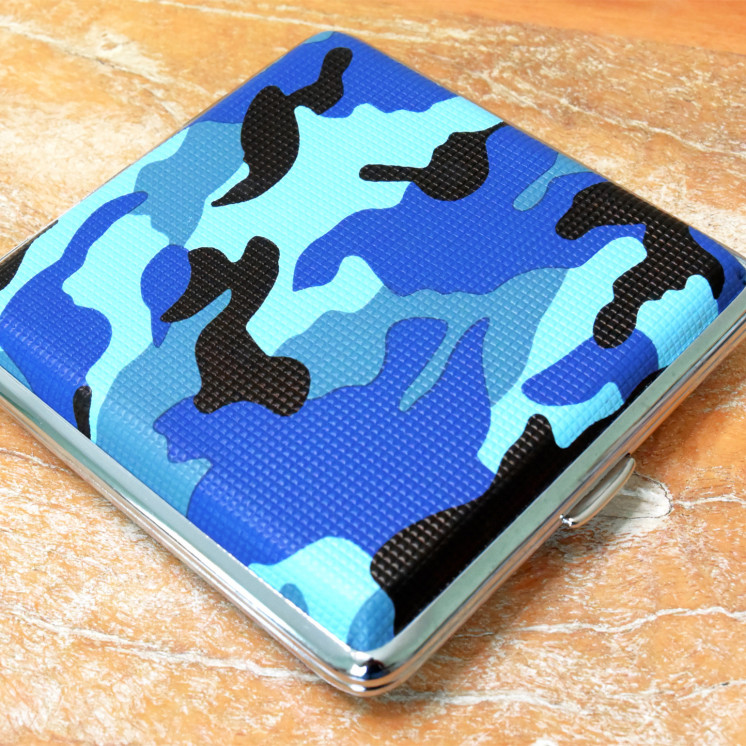 Boitier à cigarette camouflage