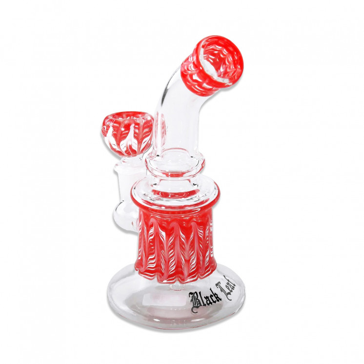 Bubbler Black Leaf Red