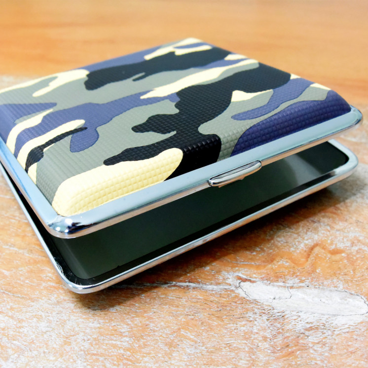 Boitier à cigarette camouflage