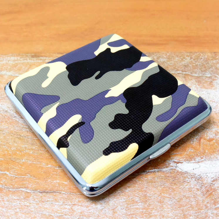 Boitier à cigarette camouflage