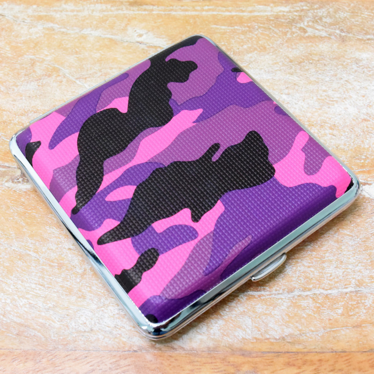 Boitier à cigarette camouflage