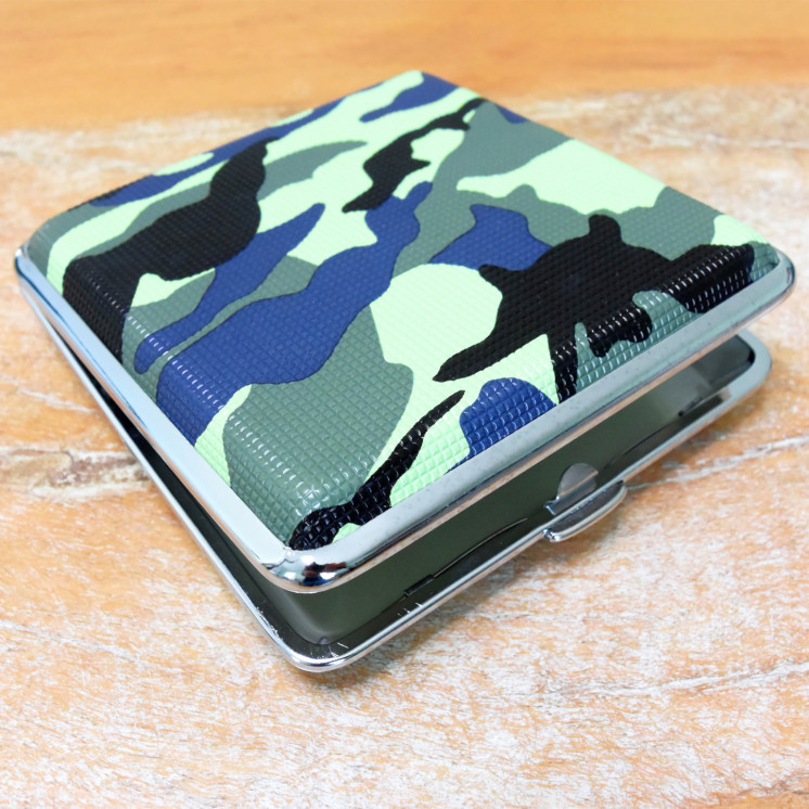Boitier à cigarette camouflage