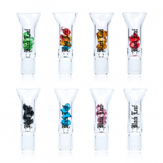 Filtres en verre Black Leaf "strass" Ø 9mm - réutilisable