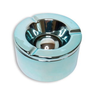 Cendrier Céramique anti odeurs Bleu Ø 11,2cm