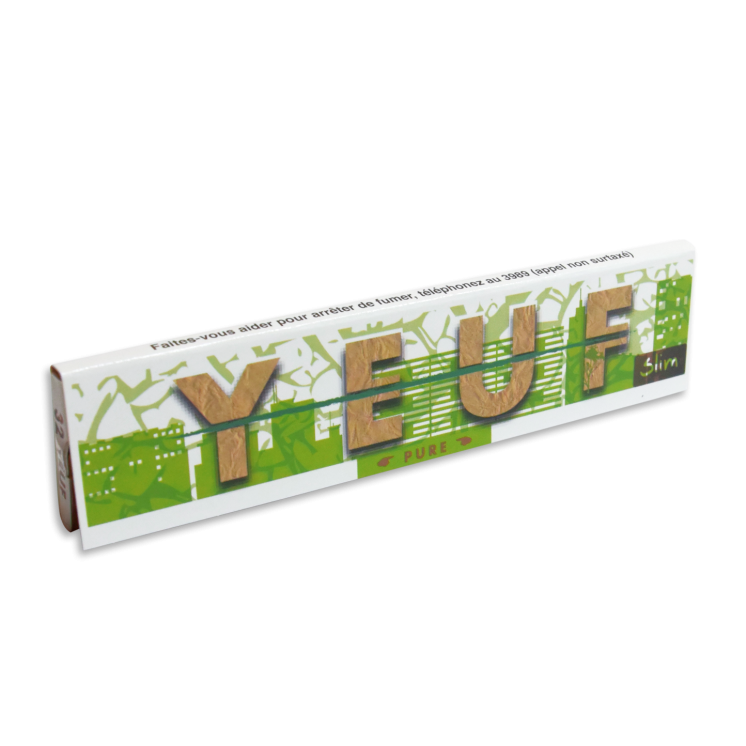 Feuilles à rouler Slim Yeuf Pure non blanchies