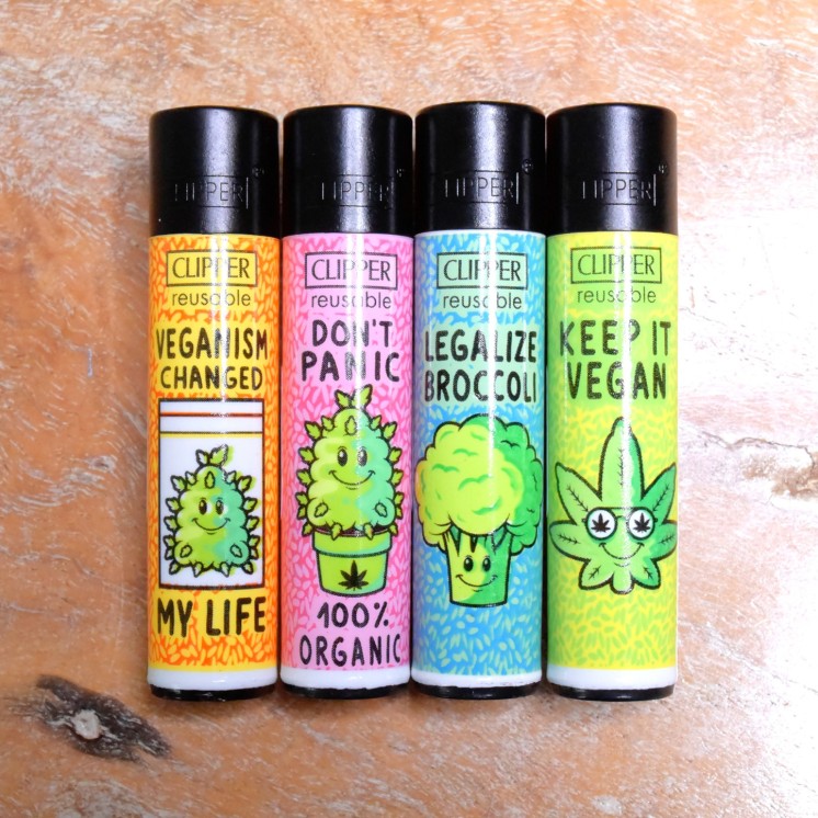 Briquets Clipper "Vegan" (x4)