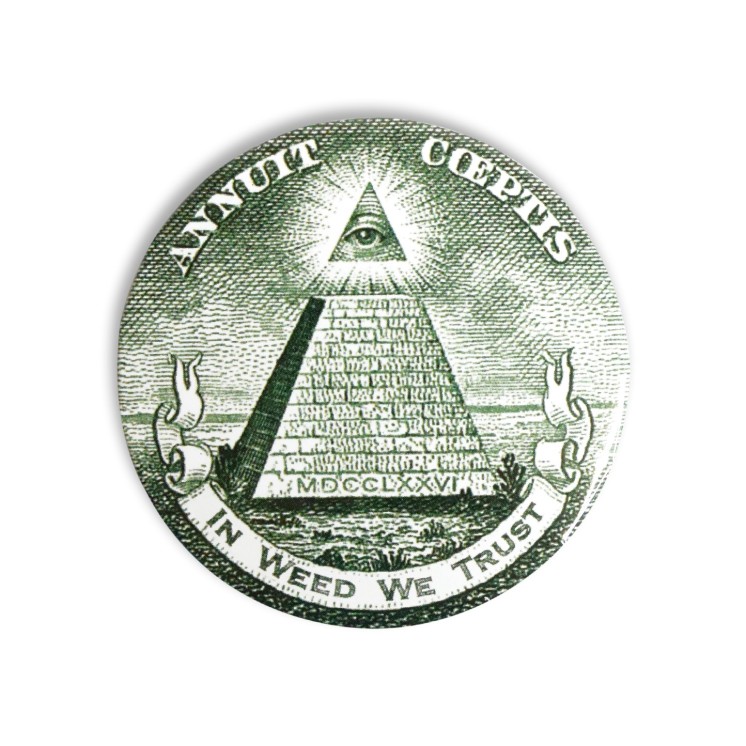 Boite Black Leaf "In Weed we Trust"