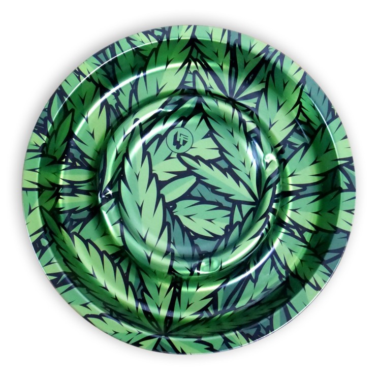 Cendrier "Coffeeshop" métallique 16cm