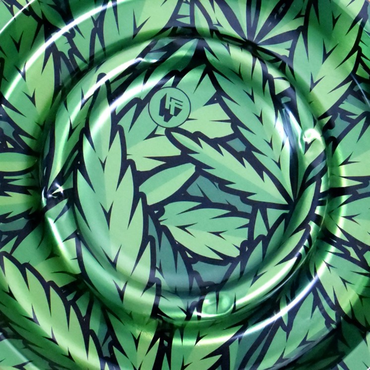 Cendrier "Coffeeshop" métallique 16cm