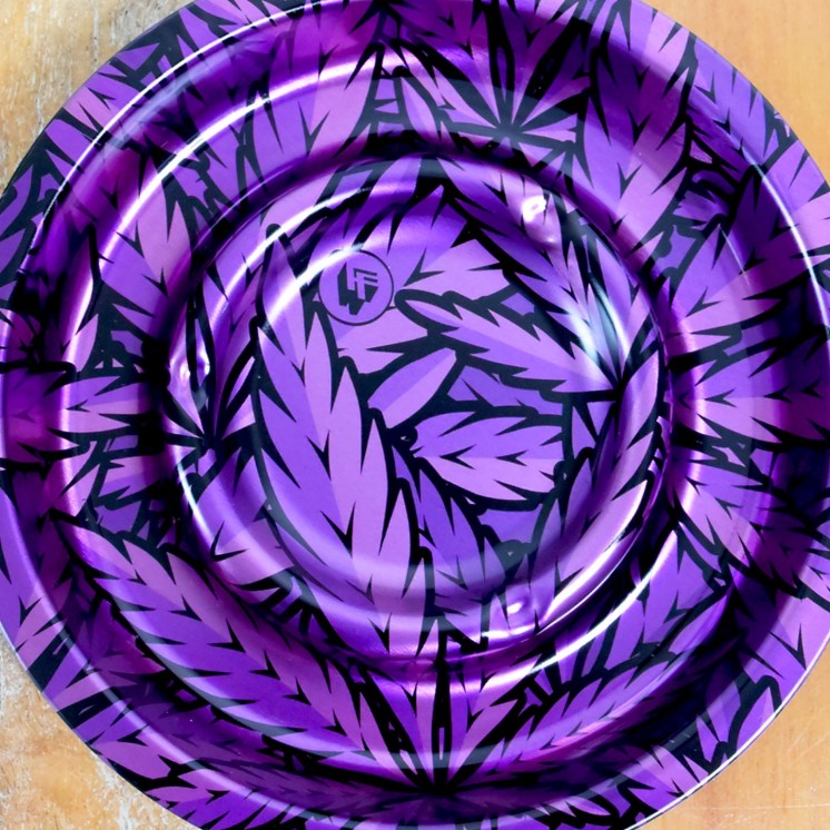 Cendrier "Coffeeshop" métallique 13,5cm