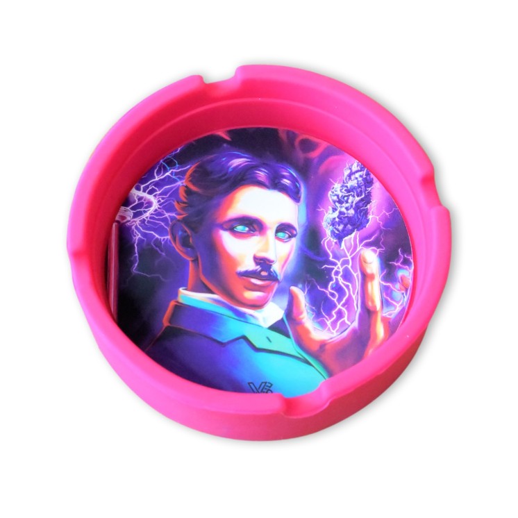 Cendrier silicone "High Voltage" V-Syndicate 8cm