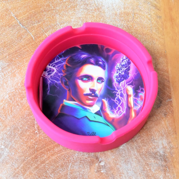 Cendrier silicone "High Voltage" V-Syndicate 8cm