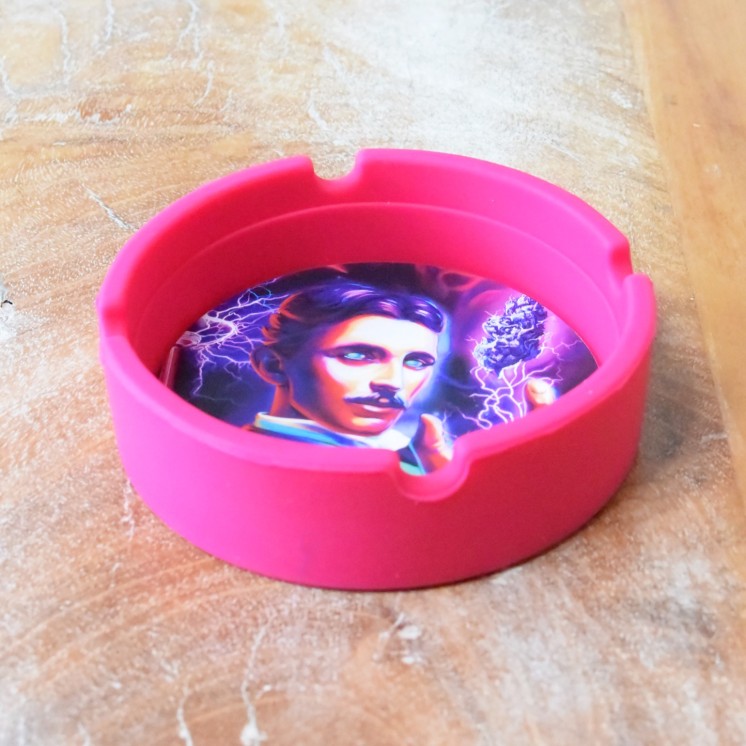 Cendrier silicone "High Voltage" V-Syndicate 8cm