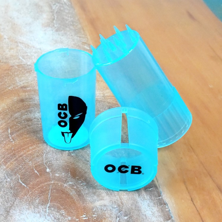 Grinder OCB 2 en 1 (40mm) Bleu