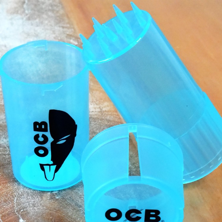 Grinder OCB 2 en 1 (40mm) Bleu