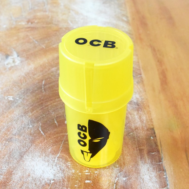 Grinder OCB 2 en 1 (40mm) Jaune