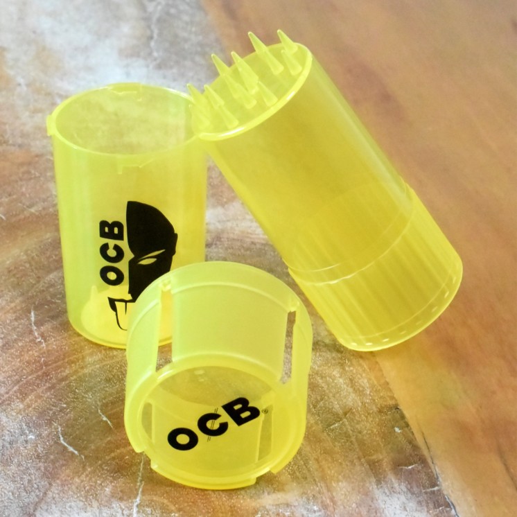 Grinder OCB 2 en 1 (40mm) Jaune
