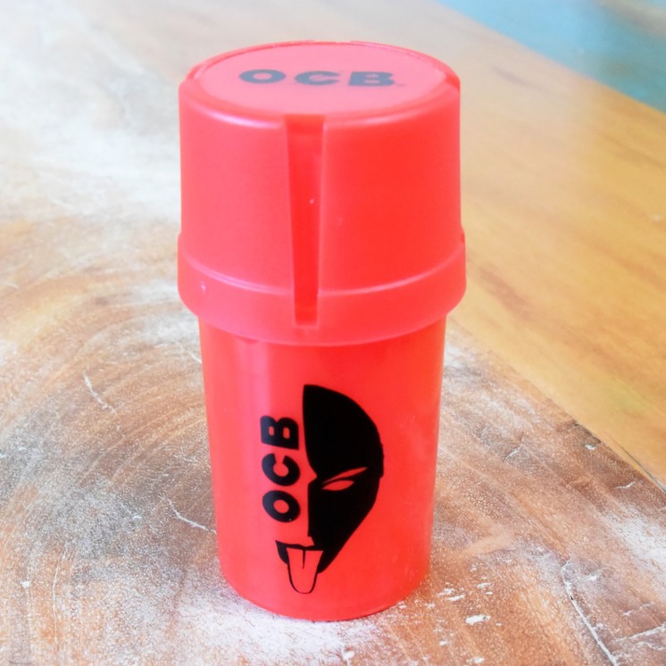 Grinder OCB 2 en 1 (40mm) Rouge