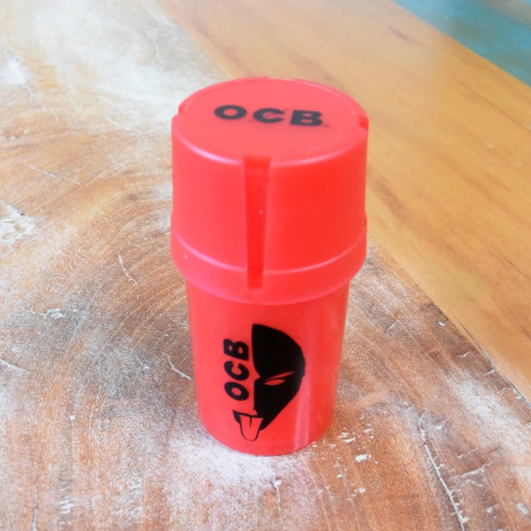 Grinder OCB 2 en 1 (40mm) Rouge