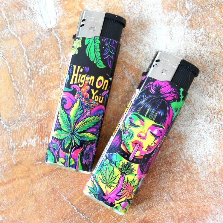 Briquets électronique "High of You" (x5) - rechargeables