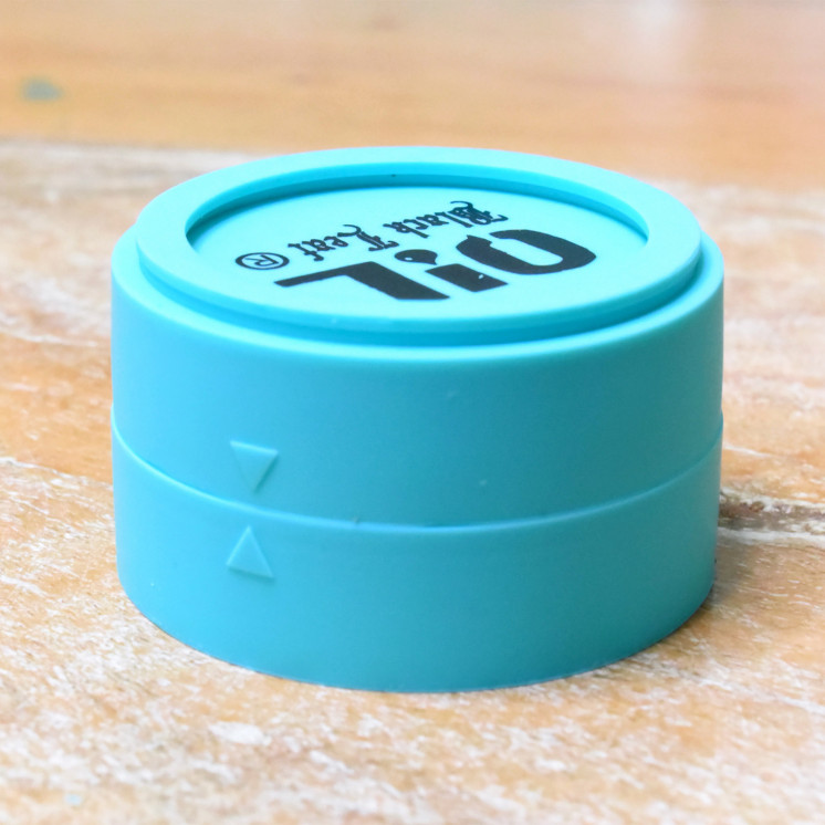Boîte silicone Balck Leaf "OIL" 45mm (15ml)