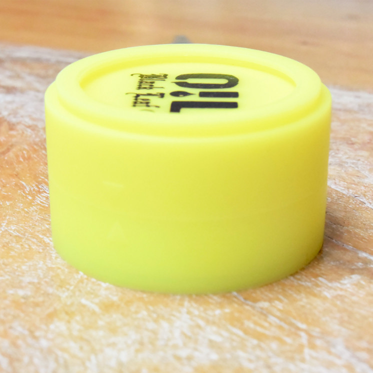 Boîte silicone Balck Leaf "OIL" 45mm (15ml)