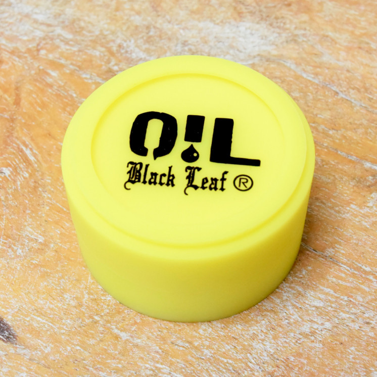 Boîte silicone Balck Leaf "OIL" 45mm (15ml)