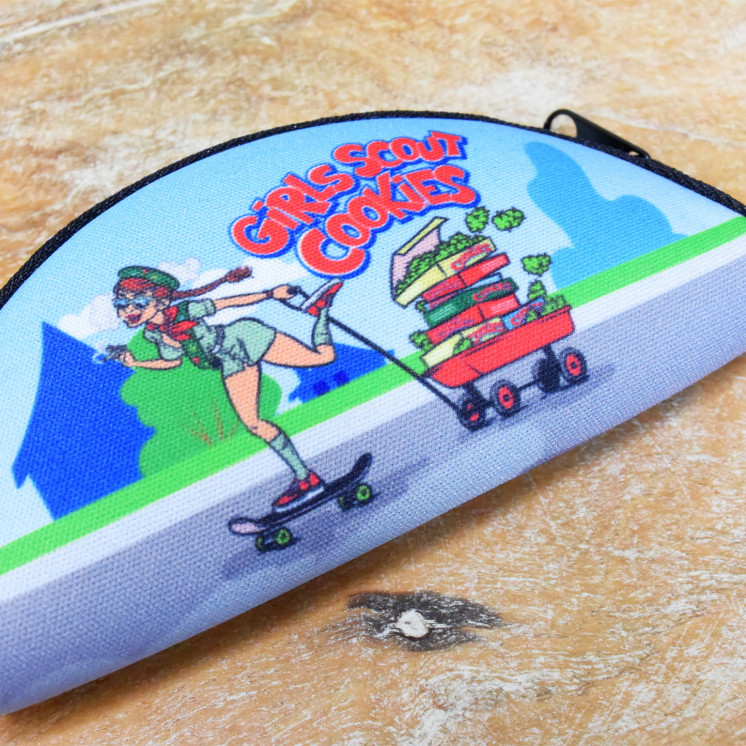 Plateau à rouler portable Best Buds – modèle Girls Scout Cookies