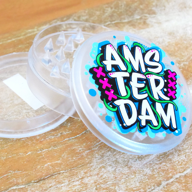 Grinder "Amsterdam" 55mm (3parties)