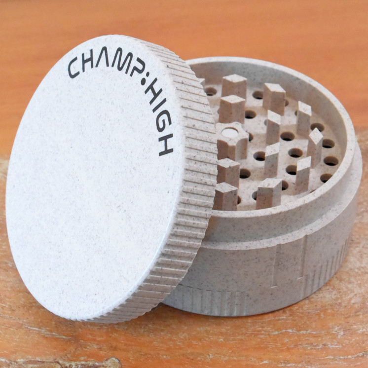 Grinder CHAMP HIGH 70 mm blanc – 4 parties