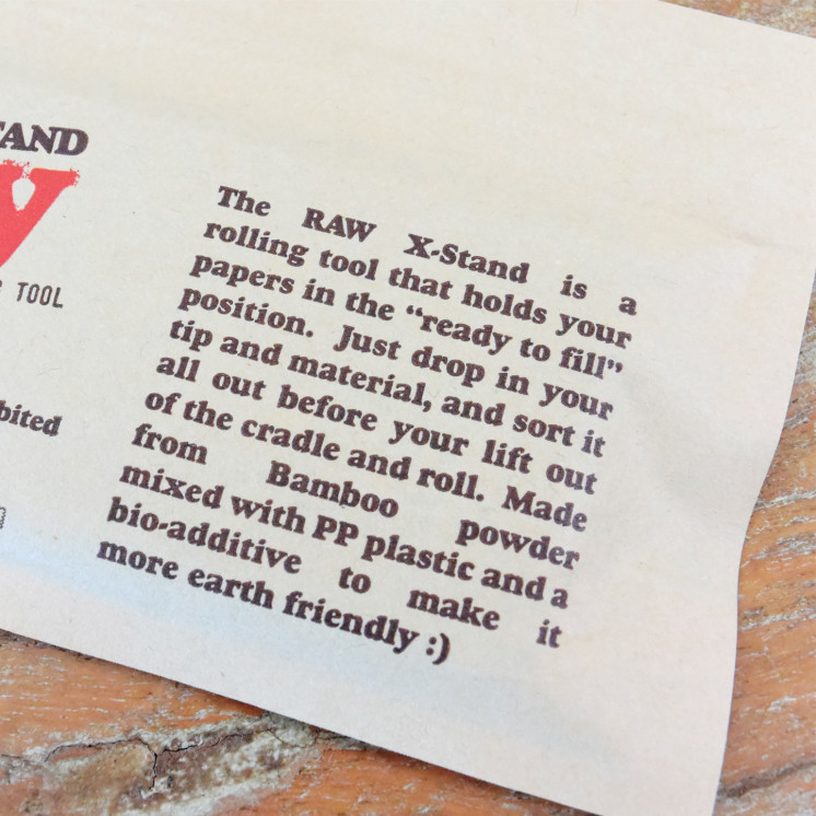 Support de roulage RAW X Stand – compact, pratique et pliable