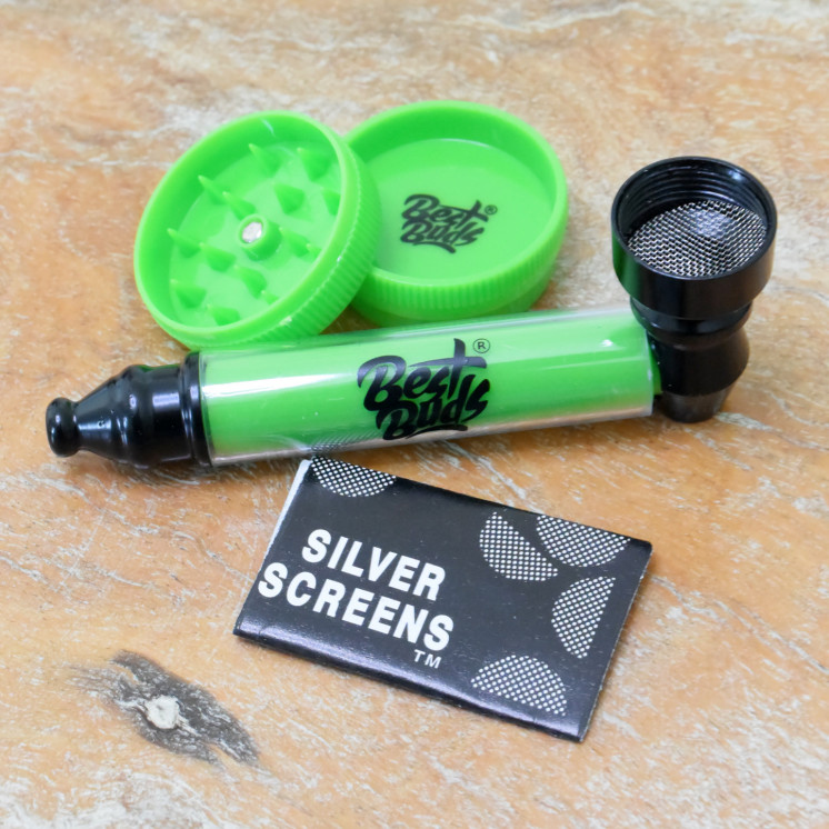 Pipe + grinder Best Buds
