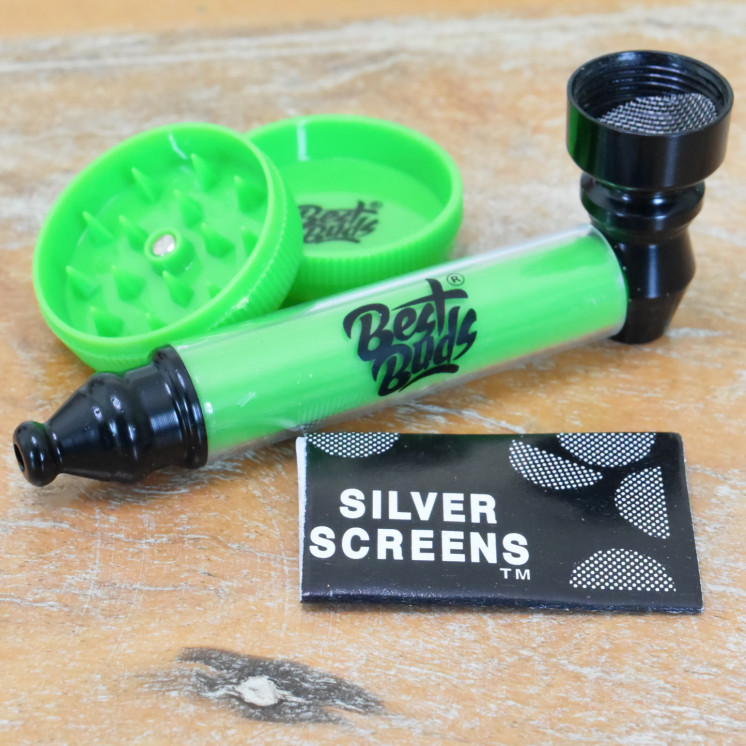 Pipe + grinder Best Buds