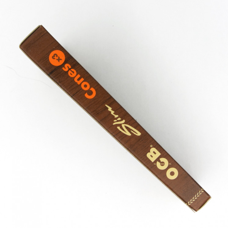 Cônes pré-roulés 11 cm O.C.B virgin (x3)