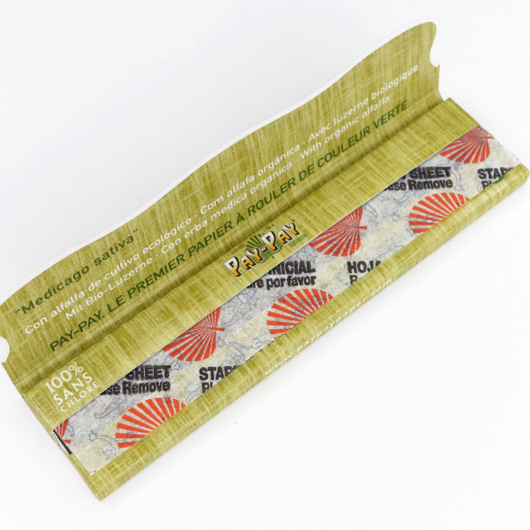 Feuilles à rouler Slim Paypay non blanchies entièrement naturelles