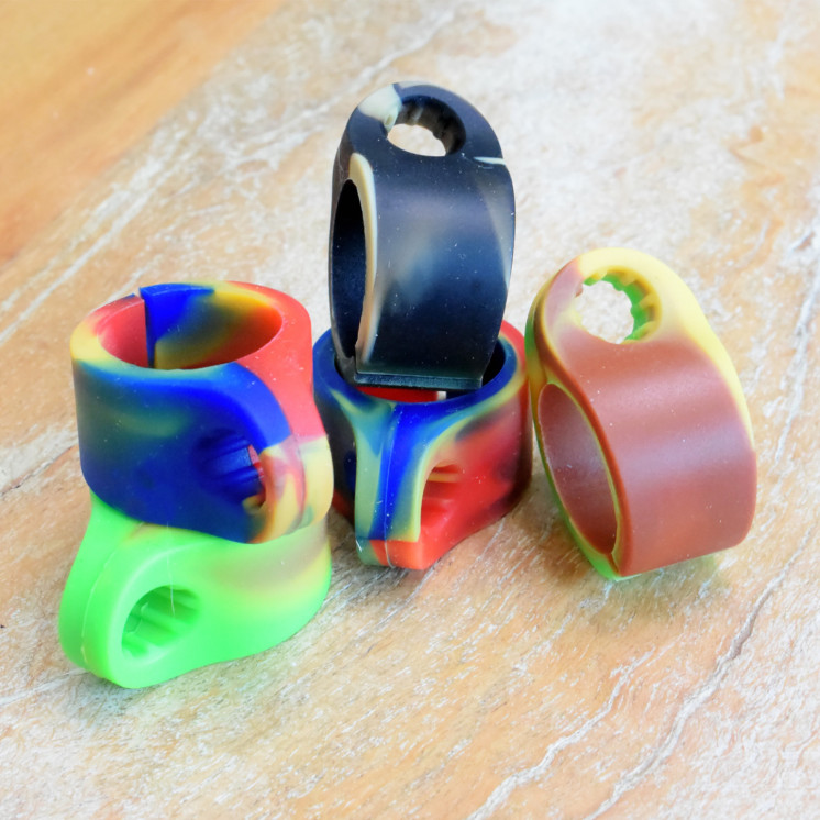 Bague  silicone porte cigarette