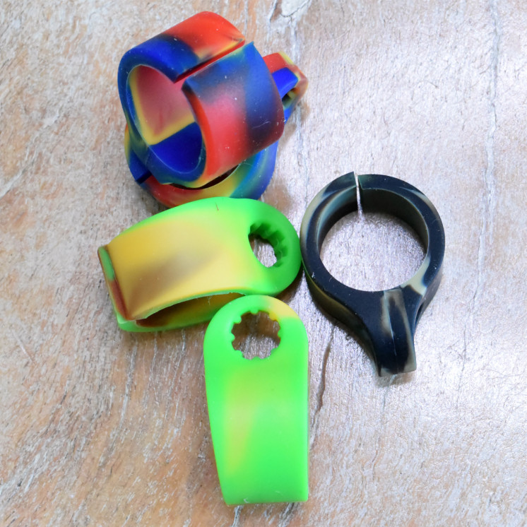 Bague  silicone porte cigarette