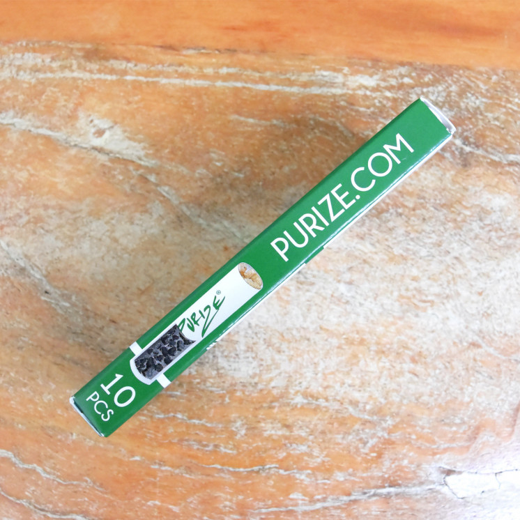 Filtres PURIZE Regular Size 9 mm – charbon actif de noix de coco