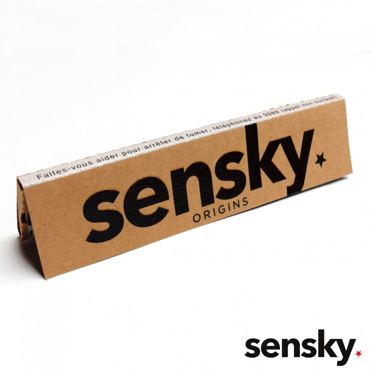 Feuilles à rouler Slim Sensky Origins non blanchies