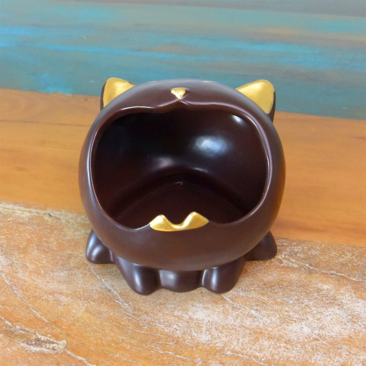 Cendrier Chat en  Céramique