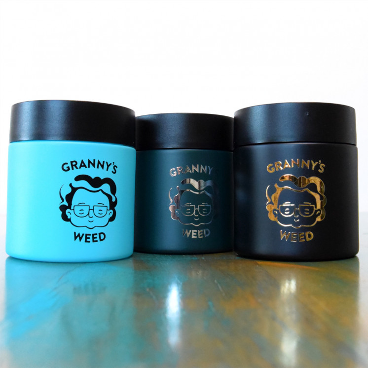 Boite de conservation "GRANNY'S WEED"