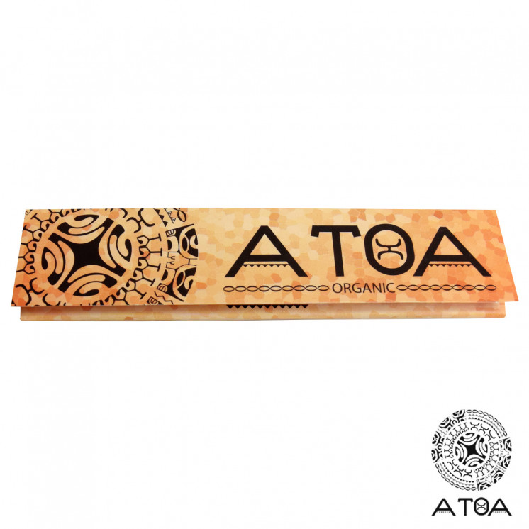 Feuilles à rouler  Slim ATOA Organic non blanchies