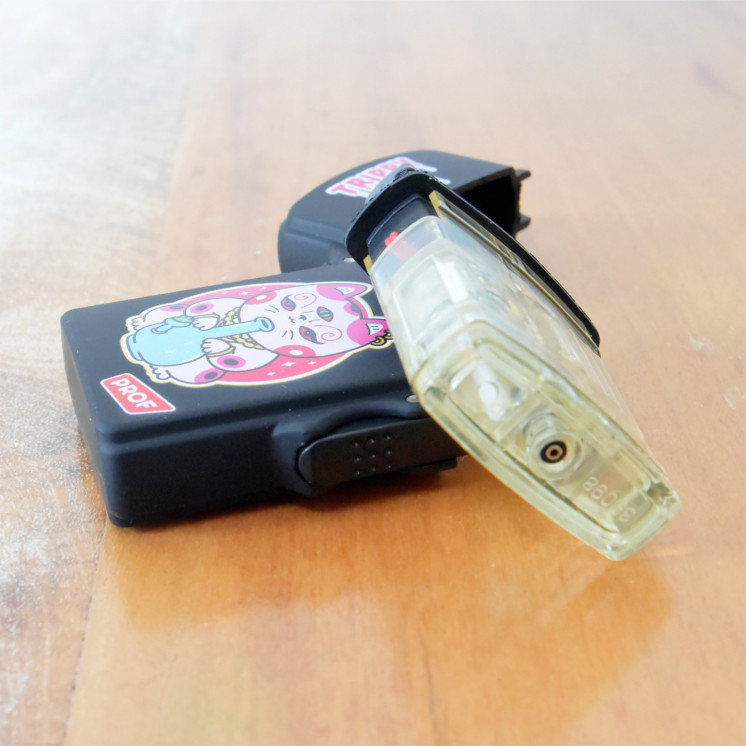 Briquet tempête "420 animals" Proof – rechargeable