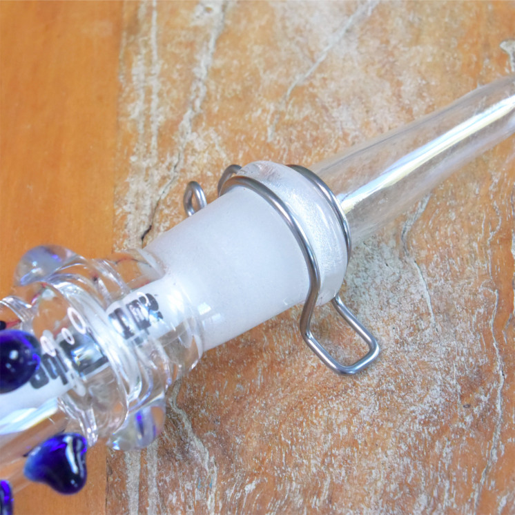 Pipe en verre avec filtre actitube